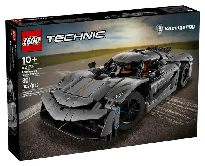 LEGO Technic Hipercoche Koenigsegg Jesko Absolut Gris 42173