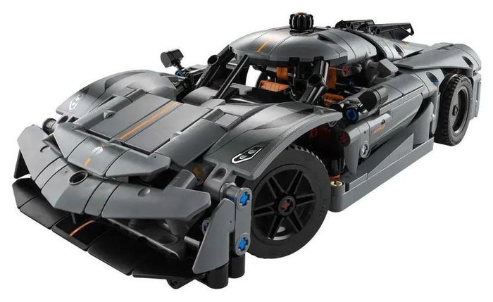 LEGO Technic Hipercoche Koenigsegg Jesko Absolut Gris 42173