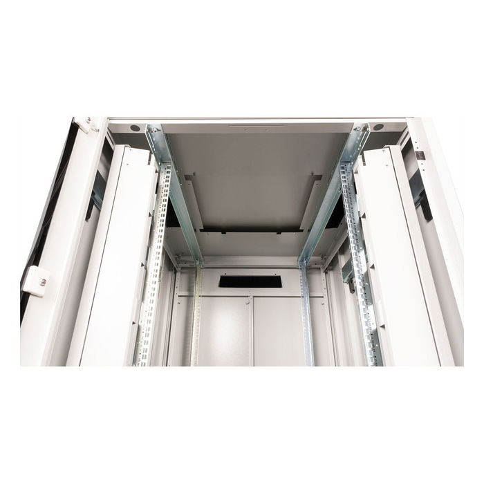 ROLINE 26.21.0054 Bastidor Rack de Red 19 Pulgadas 26U 800x1000 BxT, 600kg Capacidad, Puerta de Vidrio Gris, Acero, Patas Ajustables ROLINE 26.21.0054 Bastidor Rack de Red 19 Pulgadas 26U 800x1000 BxT, 600kg Capacidad, Puerta de Vidrio Gris, Acero, Patas Ajustables