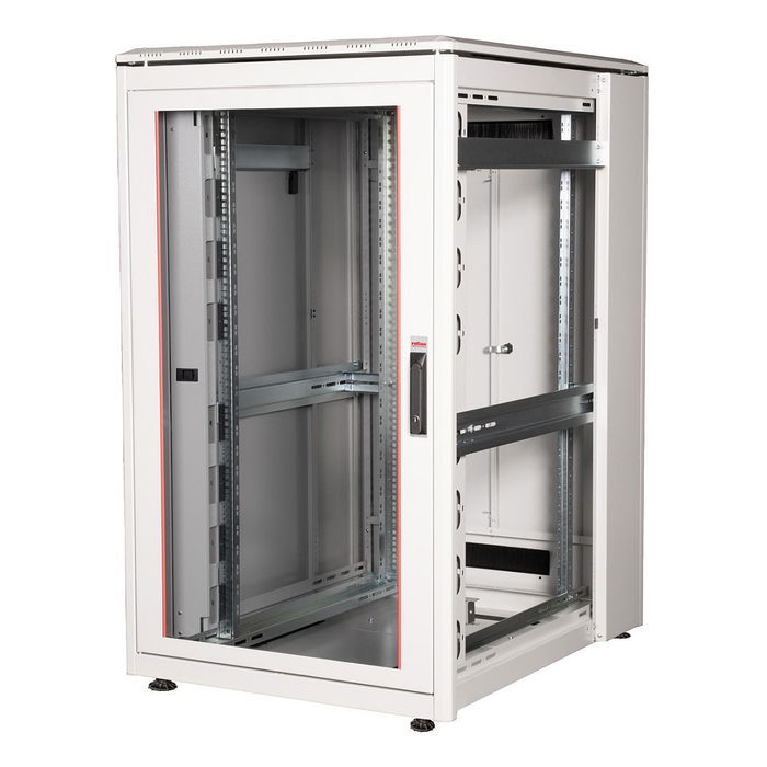 ROLINE 26.21.0054 Bastidor Rack de Red 19 Pulgadas 26U 800x1000 BxT, 600kg Capacidad, Puerta de Vidrio Gris, Acero, Patas Ajustables ROLINE 26.21.0054 Bastidor Rack de Red 19 Pulgadas 26U 800x1000 BxT, 600kg Capacidad, Puerta de Vidrio Gris, Acero, Patas Ajustables