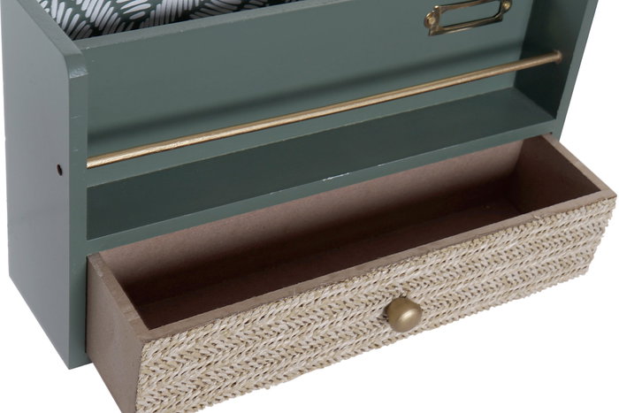 DKD Home Decor Organizador de Cajón Green Home Surtido de 2 Unidades