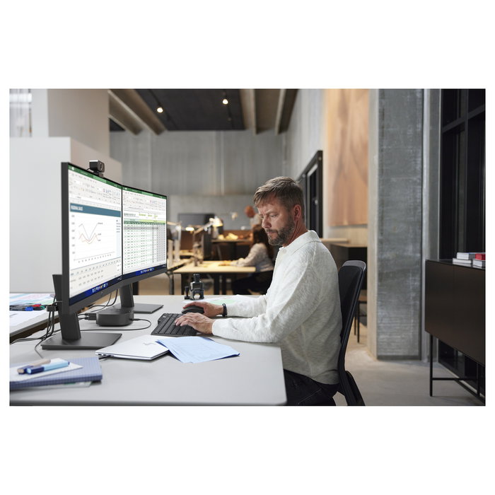 HP Monitor 327ph Series 3 Pro - 68.6 cm / 27 Pulgadas Full HD, Resolución 1920x1080, Panel IPS, 5ms, 100Hz, HDMI, DP, VGA, Negro