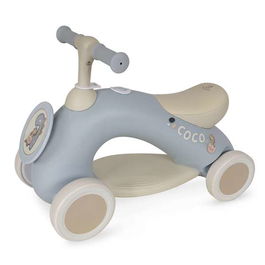 Decuevas Mi Primer Correpasillos Coco con Ruedas de Goma y Cinta de Arrastre 60x27x42 cm