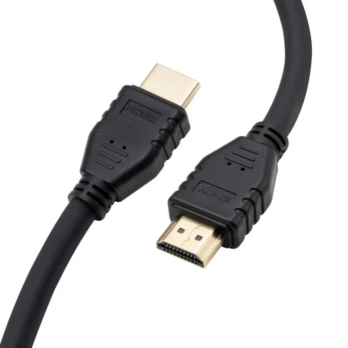 Lindy 37315 Cable HDMI 0.5m Tipo A Estándar - HDMI 2.1, 4K@60Hz, 18 Gbps, 8K HDR, DTS:X, Dolby Atmos, Negro