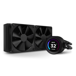 NZXT RL-KN24E-B1 Sistema de refrigeración líquida todo en uno 12 cm Negro para Procesador
