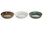 DKD Home Decor Platos de Gres Esmaltado JIAHUA 25 Surtido de 12 Piezas