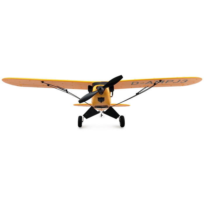 AMEWI Piper J3 Cup con Gyro 3 canales RTF amarillo