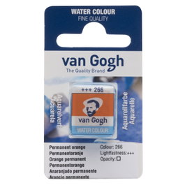 Van Gogh Acuarela Pastilla Anaranjado Permanente 266