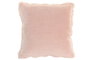 DKD Home Decor Pack de 2 Cojines Poliéster 45x45 cm Rosa Palo