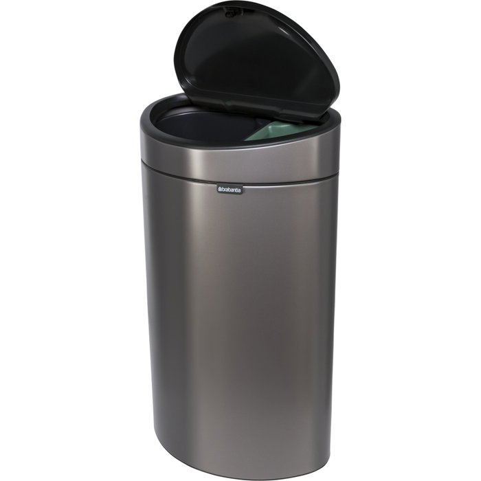 Brabantia Touch Bin New Recycle 23+10 L Platinum Brabantia Touch Bin New Recycle 23+10 L Platinum