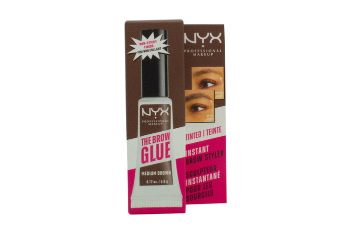 NYX The Grow Glue Instant Brow Styler Gel 5g - Medium Brown NYX The Grow Glue Instant Brow Styler Gel 5g - Medium Brown