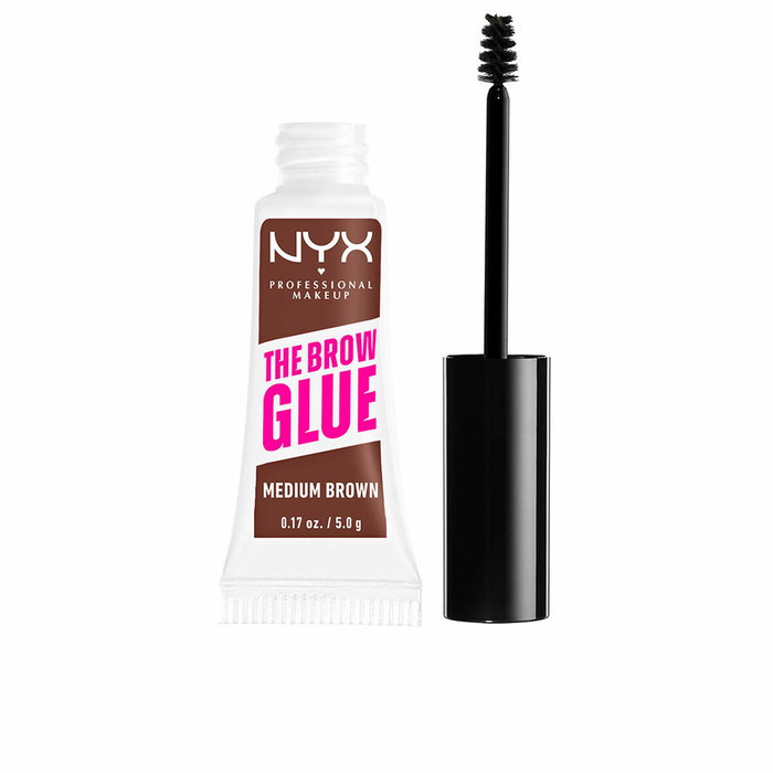 Nyx Professional Make Up The Brow Glue - Medium Brown Nyx Professional Make Up The Brow Glue - Medium Brown