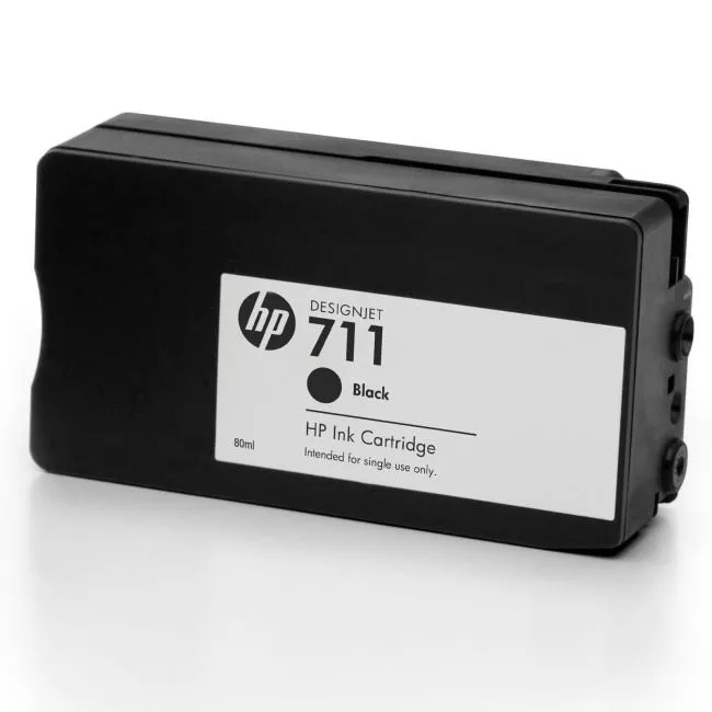 HP Cartucho de Tinta Negro 711 XL 80ml (CZ133A) HP Cartucho de Tinta Negro 711 XL 80ml (CZ133A)