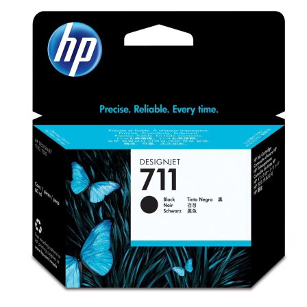 HP Cartucho de Tinta Negro 711 XL 80ml (CZ133A) HP Cartucho de Tinta Negro 711 XL 80ml (CZ133A)