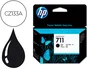 HP Cartucho de Tinta Negro 711 XL 80ml (CZ133A)