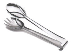 IBILI Pinza de ensalada universal de acero inoxidable 18/10 de 20 cm IBILI Pinza de ensalada universal de acero inoxidable 18/10 de 20 cm