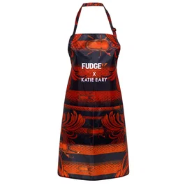 Fudge Professional Delantal para tintar el cabello Rojo/Negro