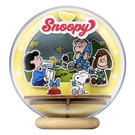 Peanuts Puremind Maqueta Wooden Theater Globe Picnic Party