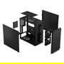 Fractal Design Focus 2 Caja de PC Negra ATX Micro-ATX Mini-ITX Acero