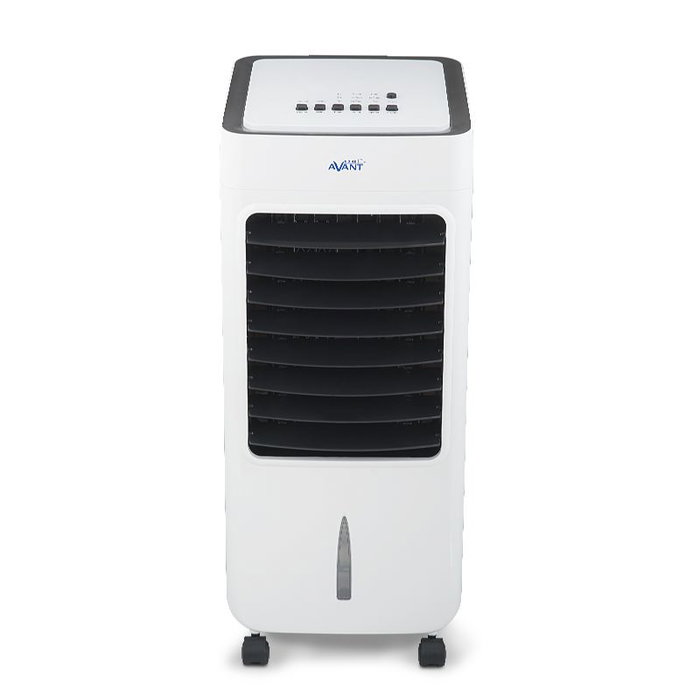 AVANT Climatizador 80W con Mando, Depósito 6L, Temporizador 7H, Blanco