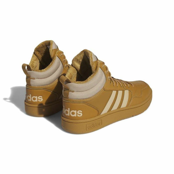 Zapatillas Casual Hombre Adidas Hoops 3.0 Mid Wtr Dorado