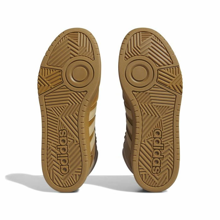 Zapatillas Casual Hombre Adidas Hoops 3.0 Mid Wtr Dorado