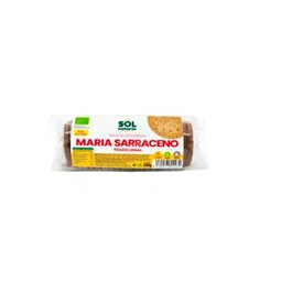 SOLNATURAL Galletas Marias Trigo Sarraceno Tradicional 200 Gr Bio Sin Gluten Veganas