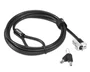 Lenovo 4XE1L51710 Cable de Seguridad Kensington con Llave Antirrobo para Portátil, Negro, Longitud 1.8 metros