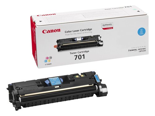 Canon CRG-701C Tóner Cian 4.000 Páginas
