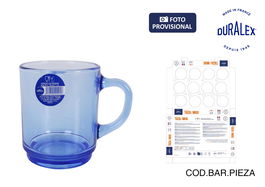 Duralex Mug Apilable 26 cl Colección Ambar Marine "Versailles" 10x7x9 cm (12 Unidades)