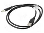 LANBERG Cable USB 2.0 USB-A a USB-A 1m Negro