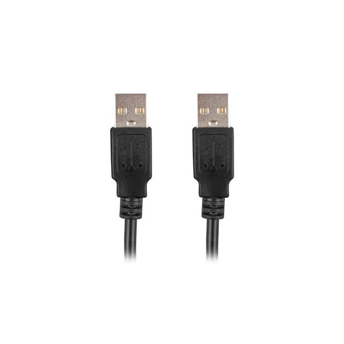 Lanberg Cable USB 2.0 de 1m Negro CA-USBA-20CU-0010-BK