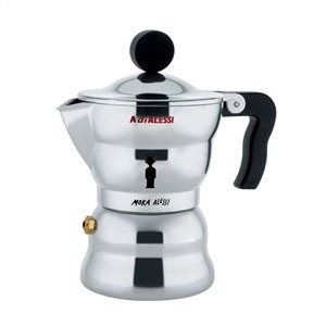 Alessi Moka Cafetera Espresso 1TZ AAM33/1