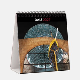 TRIANGLE POSTALS Calendario de sobremesa 2027 Dalí (14x15cm) extra_attributes.titulo_interno: CAL. 2027 ST (14X15 CM) DALI