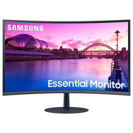 Samsung S27C390EAU Monitor Gaming Curvo de 27" Full HD (1920x1080), 75Hz, 4ms, VA, AMD FreeSync, Altavoces, 2xHDMI, DisplayPort, Negro y Gris