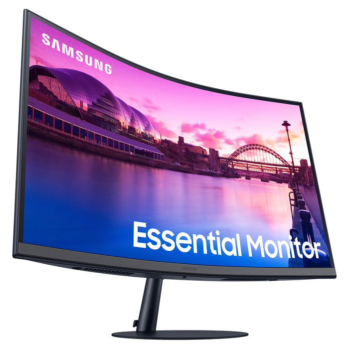 Samsung S27C390EAU Monitor Gaming Curvo de 27" Full HD (1920x1080), 75Hz, 4ms, VA, AMD FreeSync, Altavoces, 2xHDMI, DisplayPort, Negro y Gris
