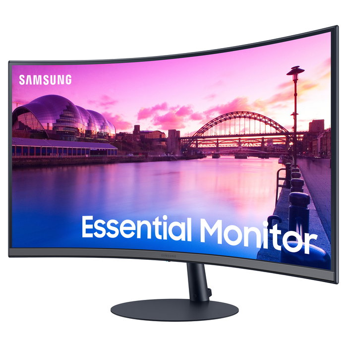 Samsung S27C390EAU Monitor Gaming Curvo de 27" Full HD (1920x1080), 75Hz, 4ms, VA, AMD FreeSync, Altavoces, 2xHDMI, DisplayPort, Negro y Gris