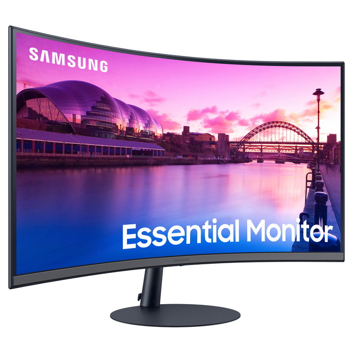 Samsung S27C390EAU Monitor Gaming Curvo de 27" Full HD (1920x1080), 75Hz, 4ms, VA, AMD FreeSync, Altavoces, 2xHDMI, DisplayPort, Negro y Gris