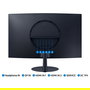 Samsung S27C390EAU Monitor Gaming Curvo de 27" Full HD (1920x1080), 75Hz, 4ms, VA, AMD FreeSync, Altavoces, 2xHDMI, DisplayPort, Negro y Gris