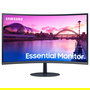 Samsung S27C390EAU Monitor Gaming Curvo de 27" Full HD (1920x1080), 75Hz, 4ms, VA, AMD FreeSync, Altavoces, 2xHDMI, DisplayPort, Negro y Gris