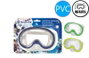 Poessa Máscaras de Buceo Infantil PVC Colores Surtidos