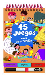 AUZOU EDITIONS, 45 juegos de excursión - VV.AA