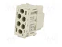 HARTING Módulo conector HDC hembra Han-Modular® de 6 pines