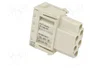 HARTING Módulo conector HDC hembra Han-Modular® de 6 pines