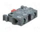 ABB Bloques de contactos NC 22mm para placa frontal