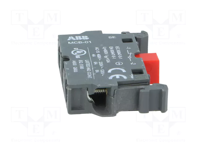 ABB Bloques de contactos NC 22mm para placa frontal ABB Bloques de contactos NC 22mm para placa frontal