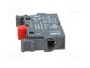 ABB Bloques de contactos NC 22mm para placa frontal