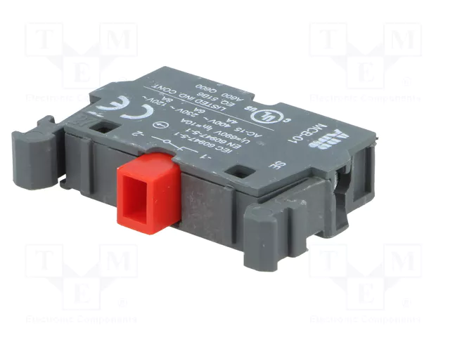 ABB Bloques de contactos NC 22mm para placa frontal ABB Bloques de contactos NC 22mm para placa frontal