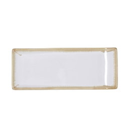 Bidasoa Fuente Rectangular Milky Blanco