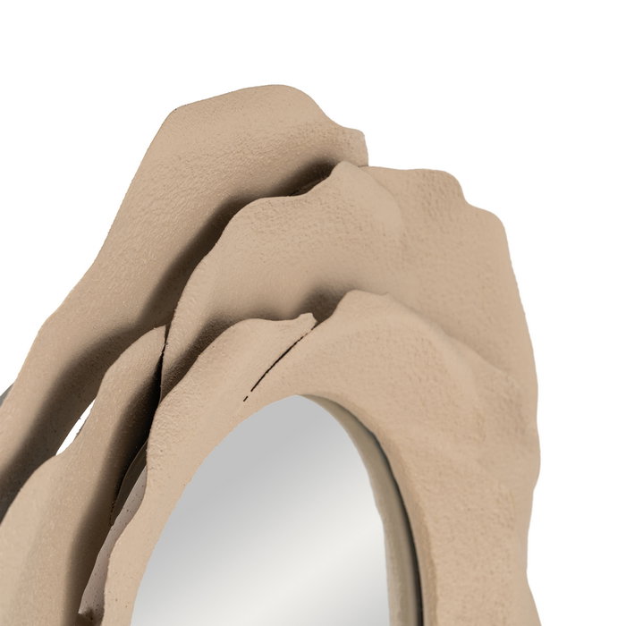Espejo Beige Metal 53 X 5,50 X 53 cm
